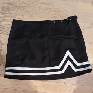 NWT Teddy Fresh Black and White Mini Skirt - Size 36